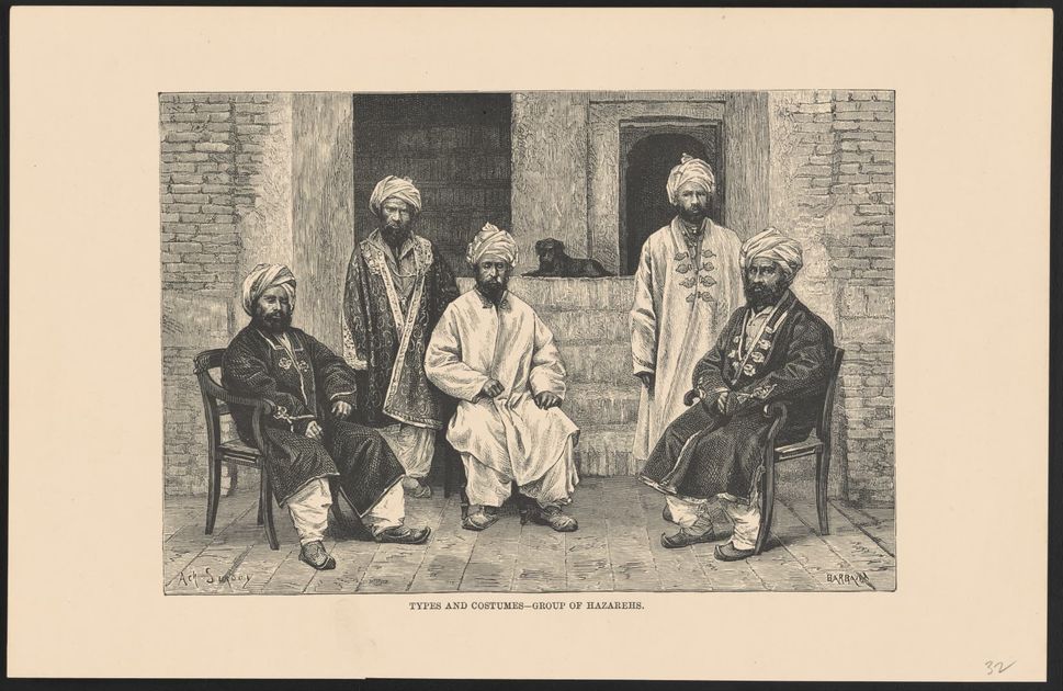 Types and costumes : group of Hazarehs | Canopy IIIF